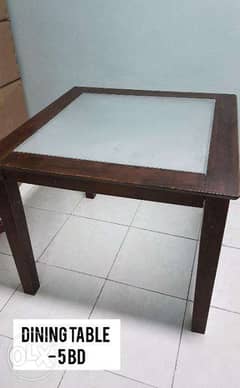 90 x 90 inch square table - 4 BD only 0