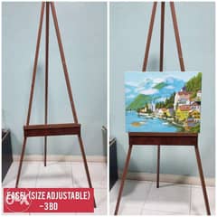 Easel / canvas holder / art stand- 3 Bd only 0