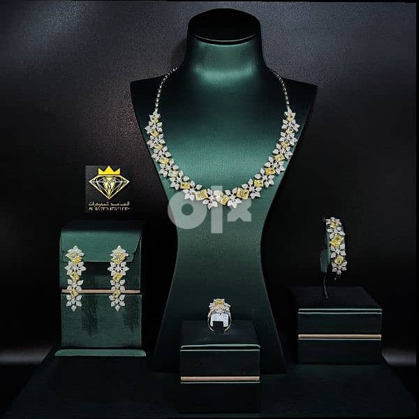 شبكات الماس و اطقم بالصور والاسعار على انستقرام مجوهرات الحامد البحرين 9