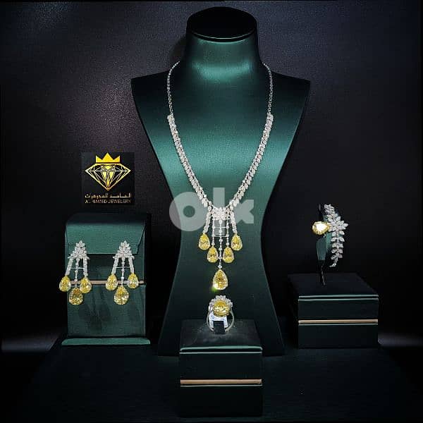 شبكات الماس و اطقم بالصور والاسعار على انستقرام مجوهرات الحامد البحرين 12