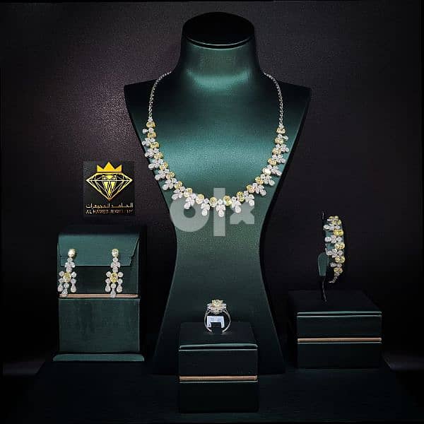 شبكات الماس و اطقم بالصور والاسعار على انستقرام مجوهرات الحامد البحرين 15