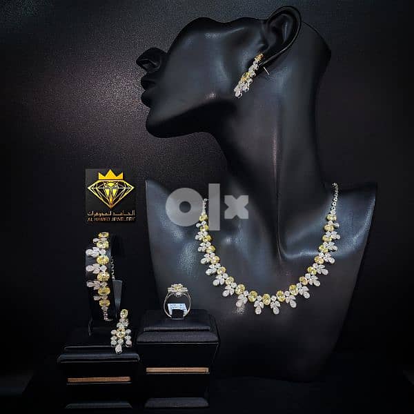 شبكات الماس و اطقم بالصور والاسعار على انستقرام مجوهرات الحامد البحرين 17