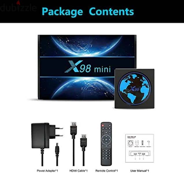 4K Android TV BOX Receiver/Watch TV Channels Without Dish 1