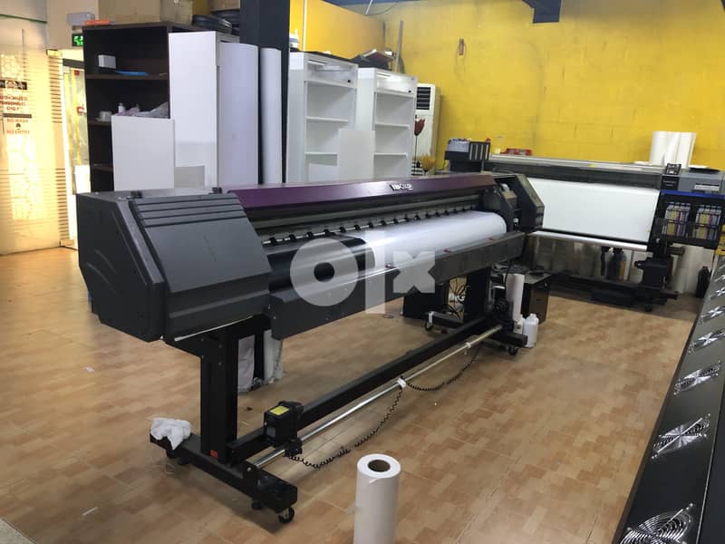 FLEX PRINTER, PLOTTER & LAMINATION MACHINE FOR SALE 0