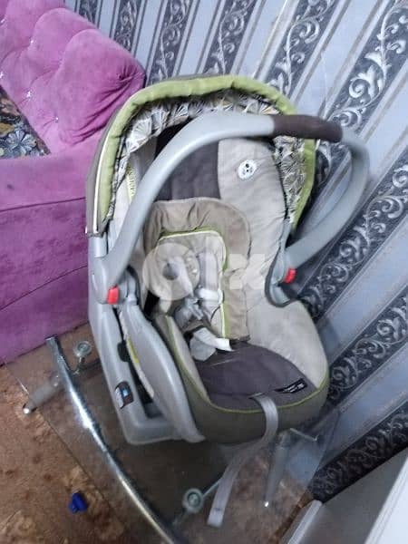 baby coat +car seat 1