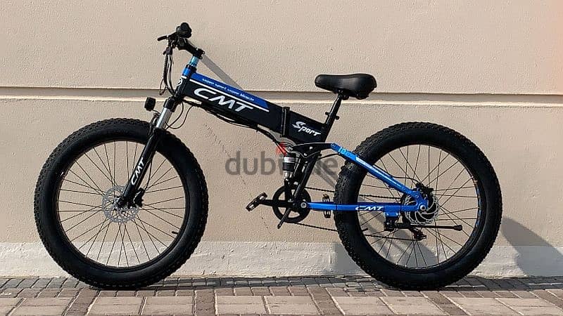 CMT X6 Electric Bike NEW 2024 Ebike - Removable battery for charging 1