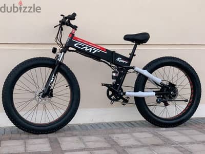 CMT X6 Electric Bike NEW 2024 Ebike - Removable battery for charging