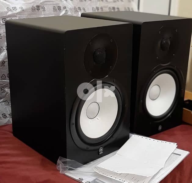 AUDIO STUDIO MONITOR YAMAHA HS8 INCH PAER FOR SALE 6