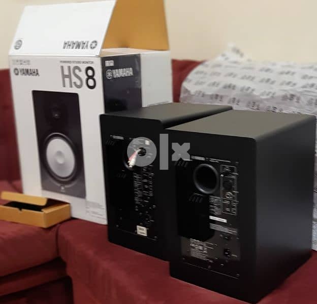 AUDIO STUDIO MONITOR YAMAHA HS8 INCH PAER FOR SALE 7