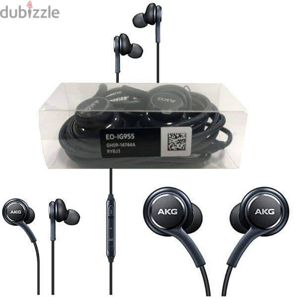 Official Samsung Galaxy S9 / S9+ Headphones - Black - Bulk Packed 0