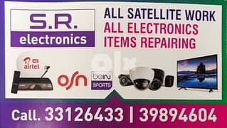 All satellite work & electronics item repairing 0