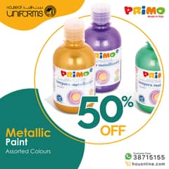 50% OFF Painting Colors and Accessories - Made in italy 0