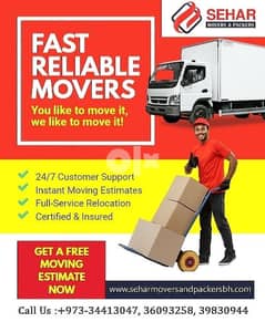 Sehar mover Packer house furniture Moving service 0