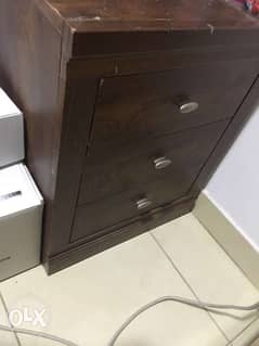 Wooden drawer cupboard 0