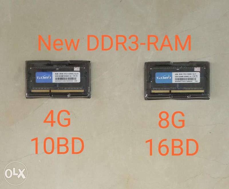 Laptop RAM DDR3 4GB 0