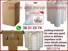 packing material supply boxes bubble wrap