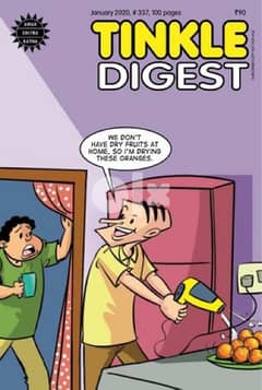 tinkle digest. good condition. 3 books for BHD 5 0