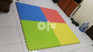8 Rubber Mat for Kids Room, 1 x 1 meter per piece, (34237987) 0