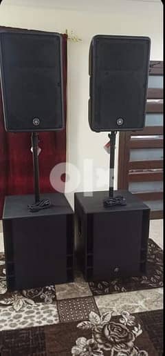 Active speakers Set ( Yamaha , Mackie ) 0