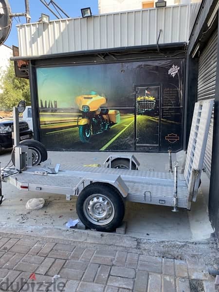 Motorcyle Trailer Sale/Rent  great condition 3