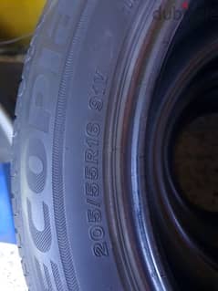 4pcs bridgestone tire 205/55/16