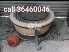 Lage size outdoor wood burner 0