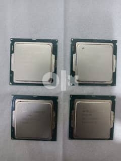 Intel core i7-8700 cpu 3.20 ghz 55bd each 0