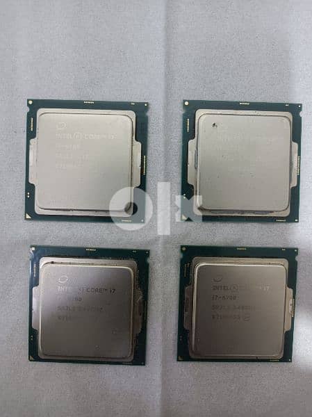 Intel core i7-8700 cpu 3.20 ghz 55bd each 0