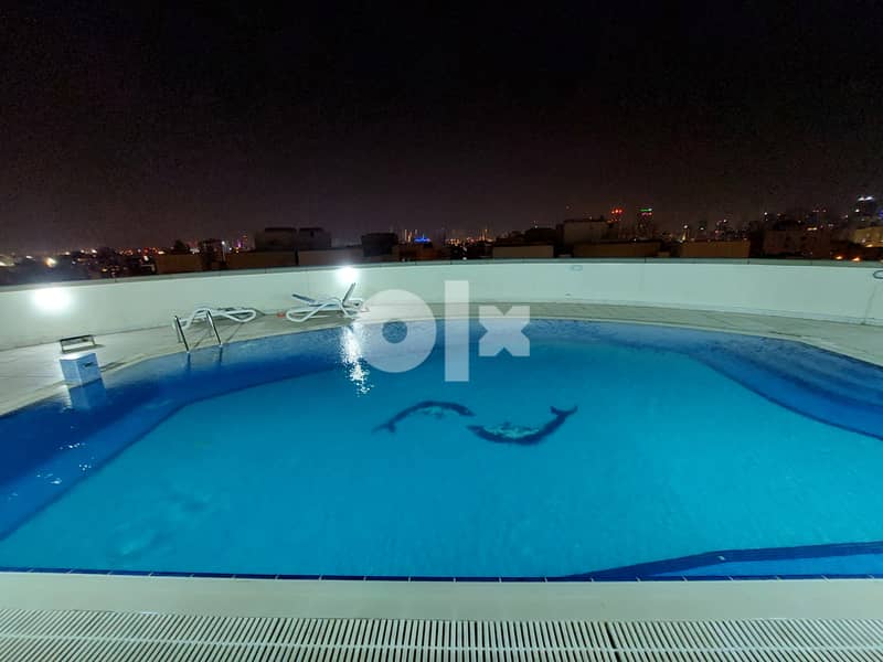 For rent fully furnished apartment in um alhasam ( inclusive 100BD EWA 8