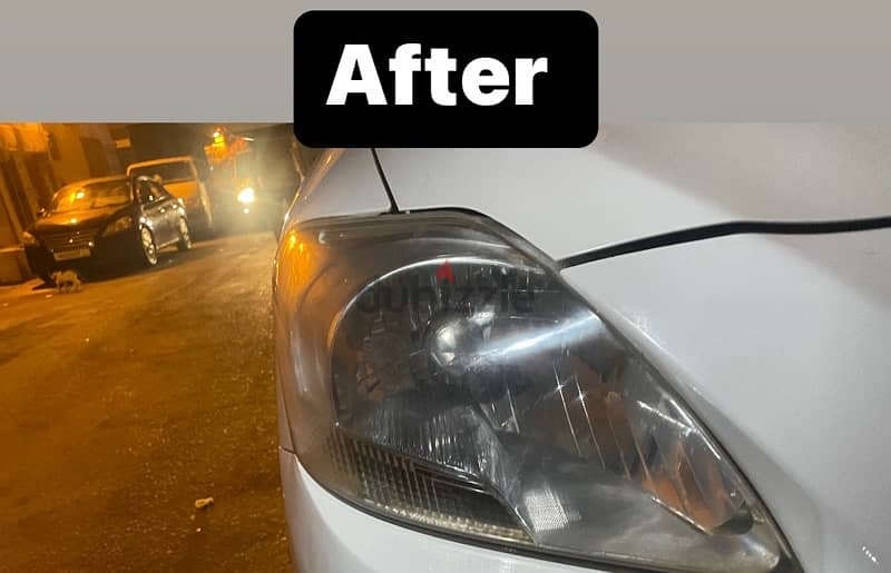 headlight polishing 4 bd for both 2