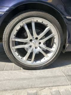 Orignal BRABUS MONOBLOCK S wheels and tires