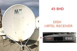 Airtel Dish and receiver for sale 0