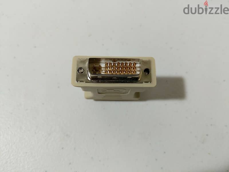 XFX Dual Link DVI-I (24+5 pin) Male to VGA Male Cable Adapter 1