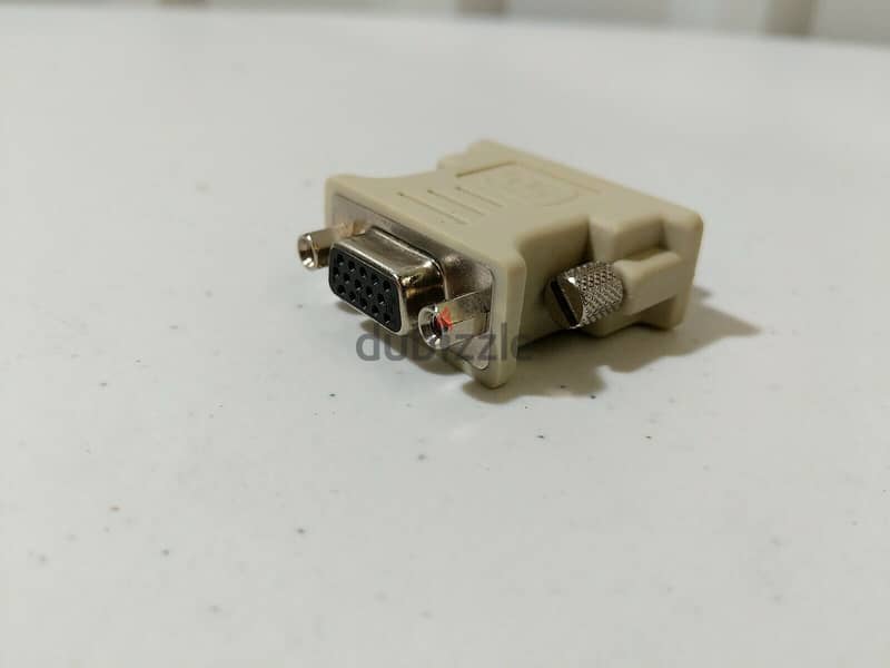 XFX Dual Link DVI-I (24+5 pin) Male to VGA Male Cable Adapter 2