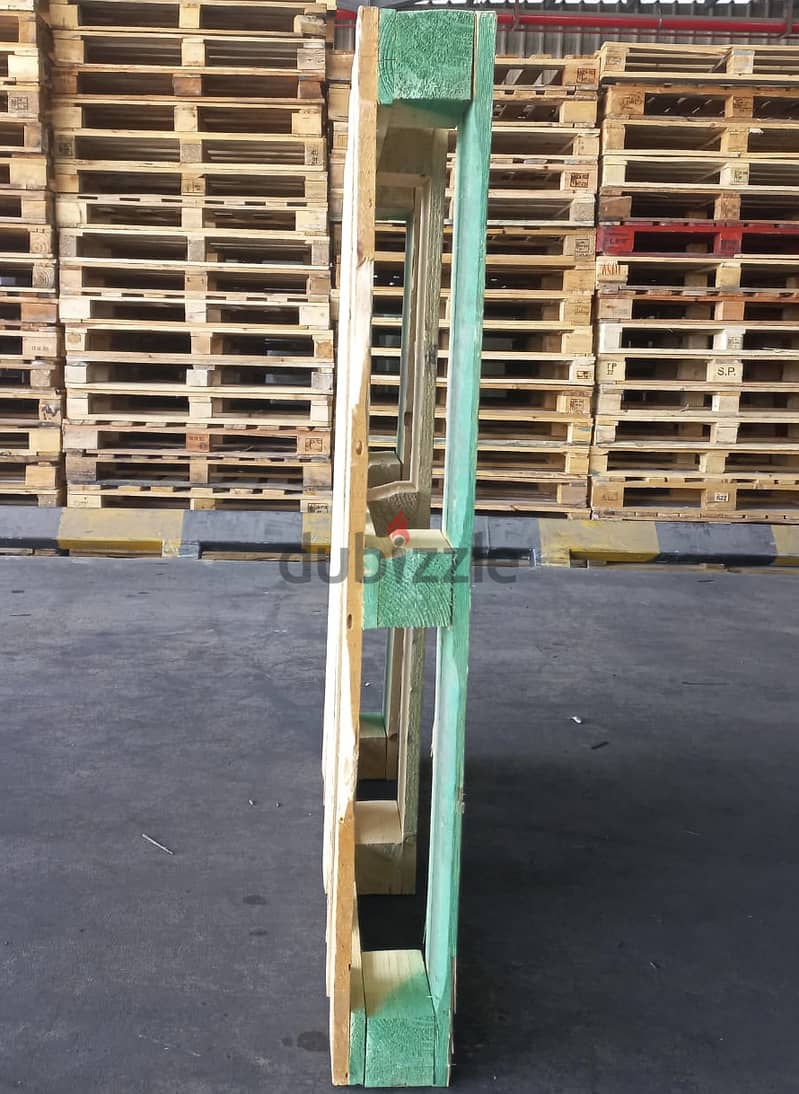 Wooden pallets, used, new, plastic pallet 1