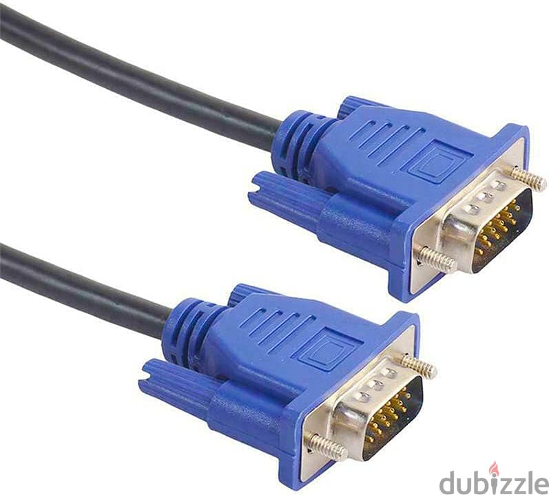 VGA Cable 1.5m 5ft for Computer PC Laptop to Monitor 0