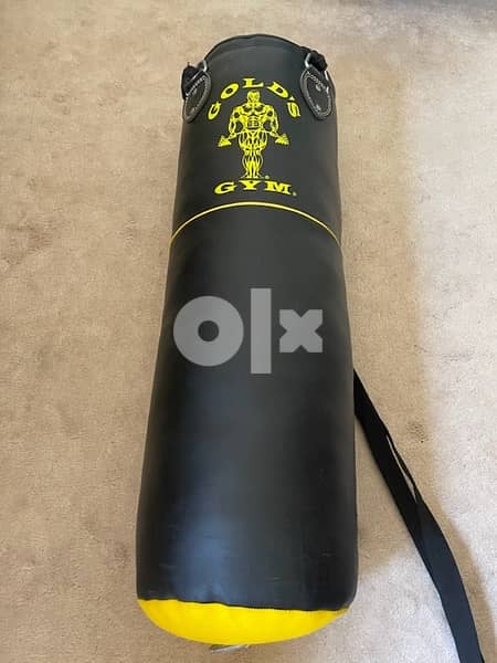 Golds Gym punching bag 0