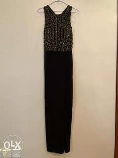 Black stretch dress - tight style 0