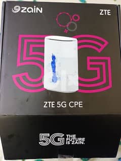 ZTE 5G CPE SNAPDRAGON Processor and wifi 6 open line