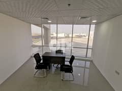 (লxব) Attention cubicle offices in Biw Business Center in Al Hidd. For