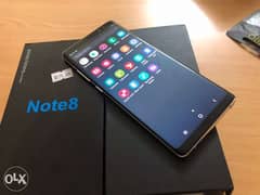 Samsung note 8 64 gb with box and all accessories perfect condition 0