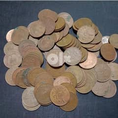 Old Bahrain coins of 10 fils from year 1965 100 nos 34490892 0