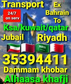Transport to Riyadh and Dammam jubail kuwait 0