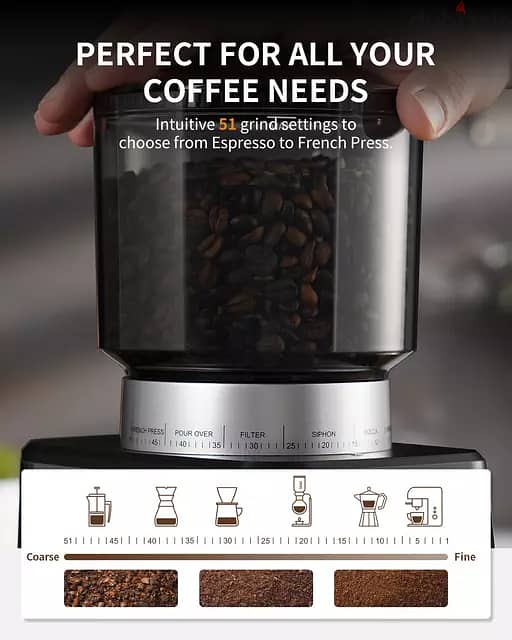 Coffee espresso grinder 4