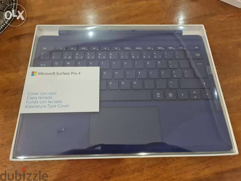 Microsoft surface pro keyboard - dark blue 0