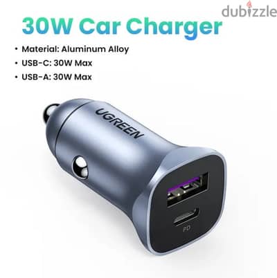 Ugreen Car charger 30w