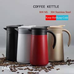 880Ml Thermos Kettle Stainless Steel Large Capacity Household Kitchen 0