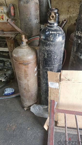 acetylene & oxygen cylinders for sale 0