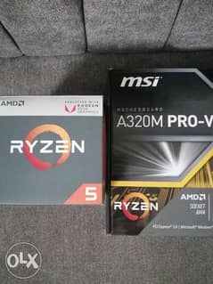 Ryzen 5 2400g and msi a320m 0