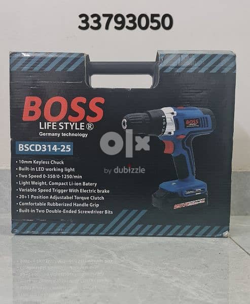 Cordless Boss Drill for sale 0